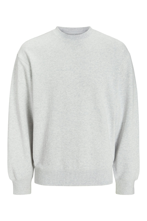 Jack & Jones Charge Sweat Crewneck Loose Fit White Melange