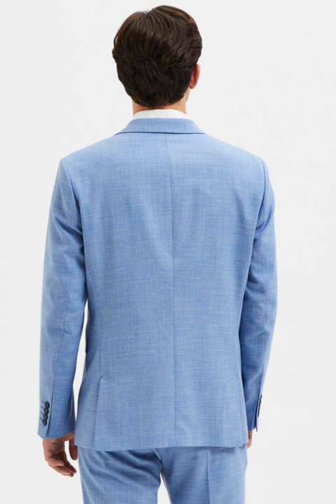 Selected SLIM OASIS LINEN BLAZER Light Blue