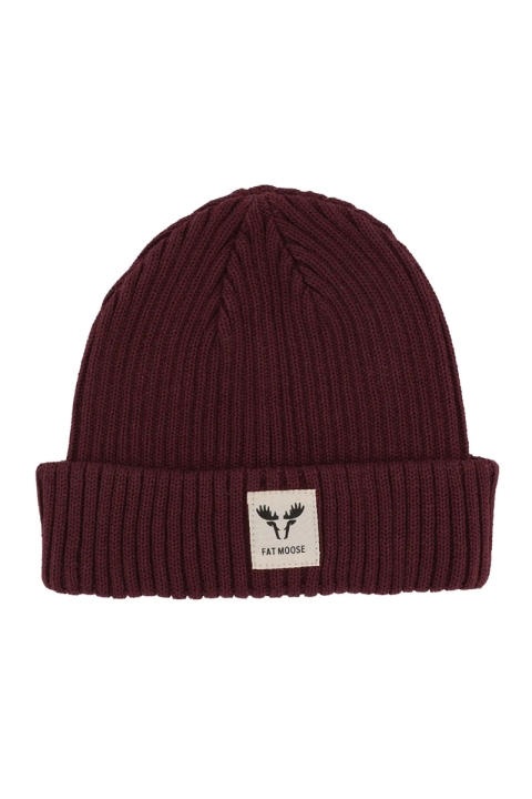 Fat Moose Fat Beanie Dark Plum