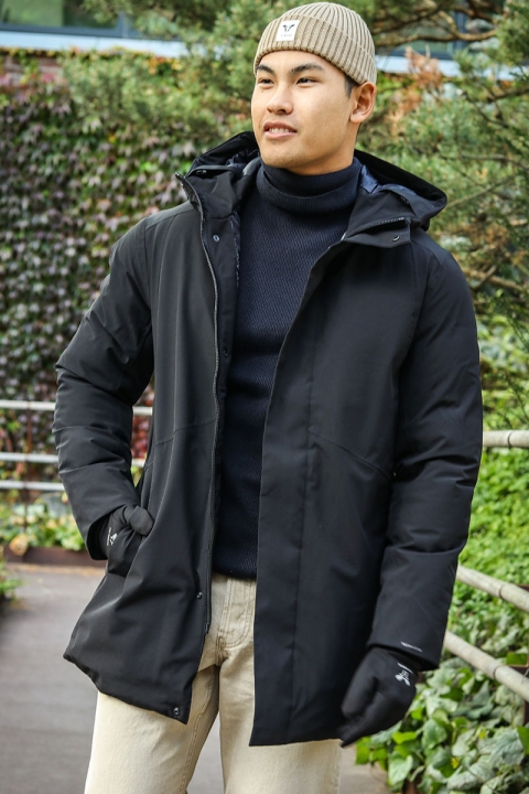 Jack & Jones Keen Stretch Parka Jacket Black