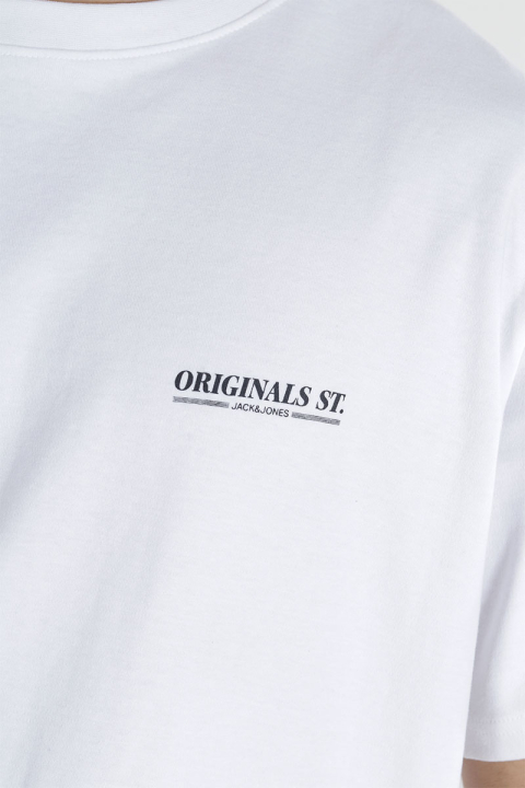 Jack & Jones Urban Edge Grapchic Tee Bright White