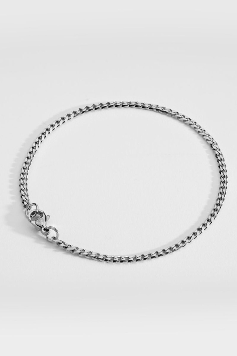 Northern Legacy Minimal Sequence Bracelet Sølvtonet