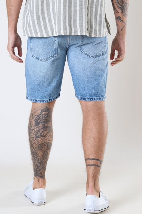 ONLY & SONS EDGE DENIM SHORTS Light Blue Denim