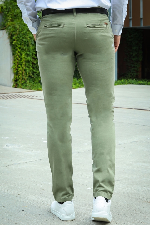 Jack & Jones  Marco Bowie Chinos Deep Lichen Green