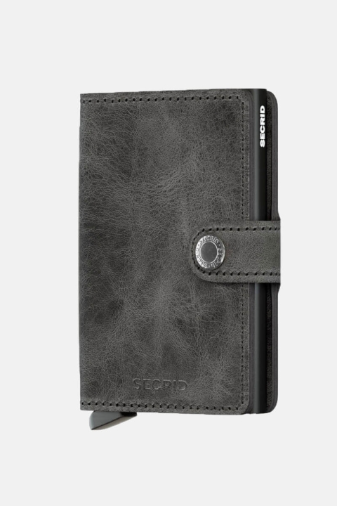 Secrid Miniwallet Vintage Grey Black