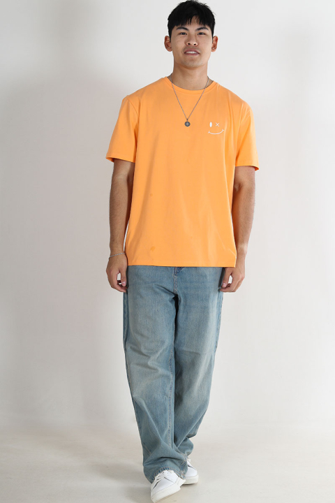 Clean Cut Copenhagen Patrick Organic Tee Mock Orange