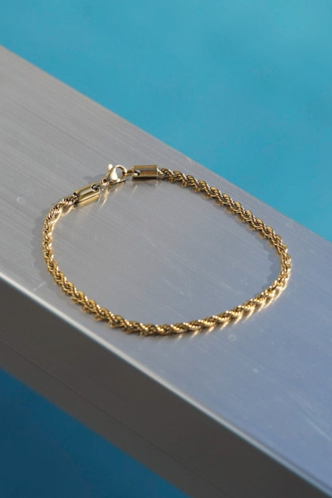 Northern Legacy Rope Bracelet Guldtonet