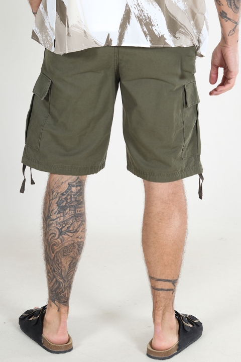 Jack & Jones Cole Barkley Cargo Shorts Olive Night