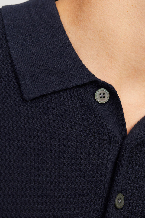 Jack & Jones Cooper Knit Polo Night Sky