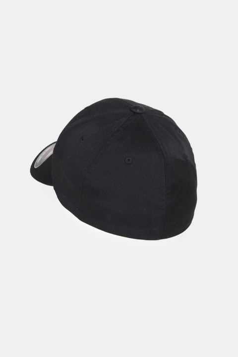 Flexfit Wooly Combed Cap Black/Black