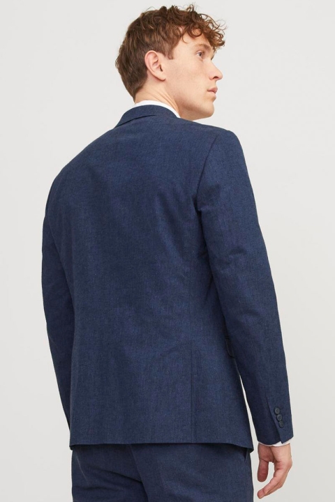 Jack & Jones Riviera Linen Blazer Dark Navy