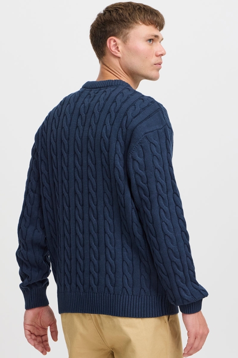 Solid Malcolm Knit Insignia Blue