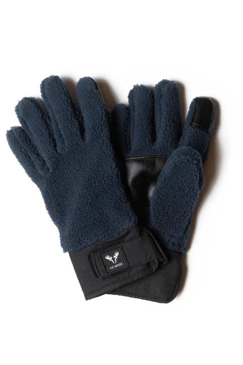 Fat Moose Pile gloves Dark Navy