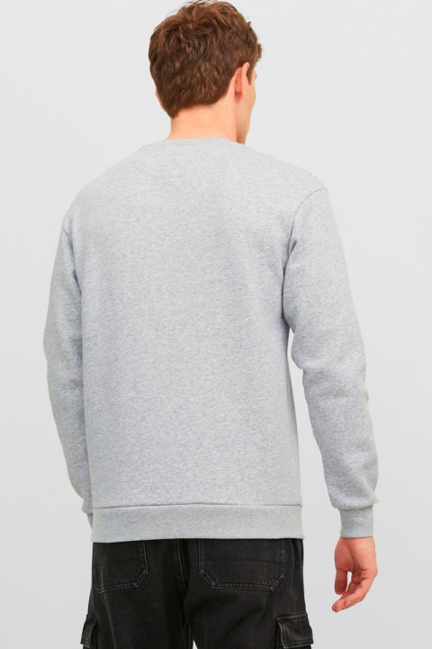 Jack & Jones Bradley Sweat Crew neck Light Grey Melange