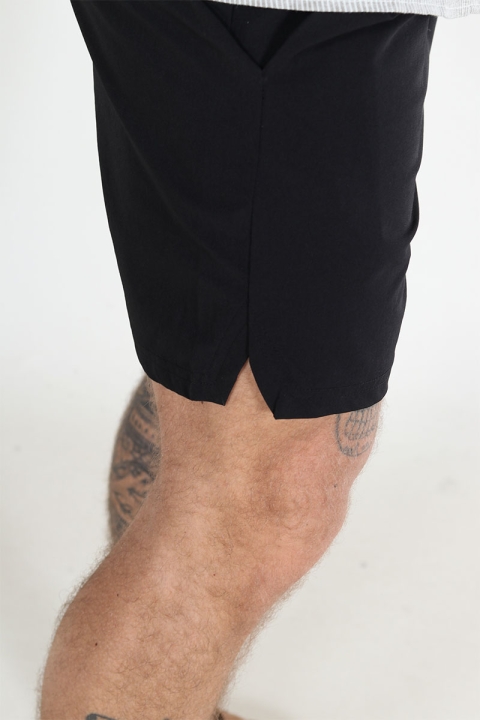 ONLY & SONS Noah Athleisure Track Shorts Black