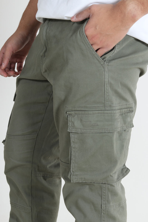 ONLY & SONS Cam Stage Cargo Cuff Pants Deep Lichen Green