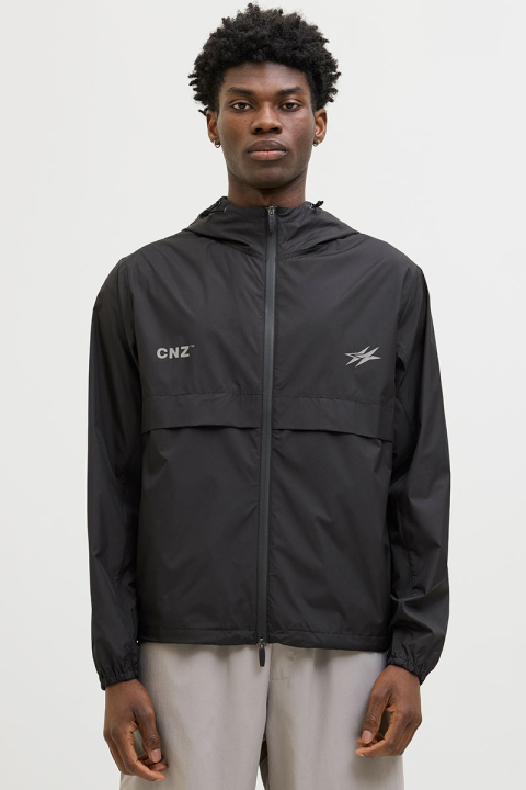 Jack & Jones CNZ Sports Windbreaker Jacket Black