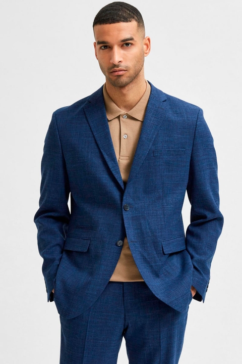 Selected SLHSLIM-OASIS BLUE BLAZER NOOS Estate Blue