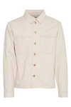 Solid William Overshirt Oatmeal