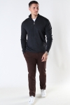 JEFF FRANKIE HALF ZIP KNIT Charcoal