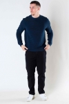 Solid Valencia Crew Knit Insignia Blue