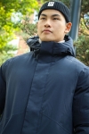 Jack & Jones Keen Stretch Parka Jacket Dark Navy