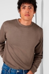 Selected Emanuel Soft Crew Neck Sweat Morel