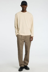 Selected Loose Oscar LS Tee Oatmeal