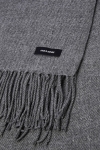 Jack & Jones SOLID WOVEN SCARF Grey Melange