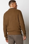 Clean Cut Copenhagen Oscar Cardigan Brown Melangè