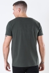 Clean Cut Copenhagen Basic Organic T-shirt Bottle Green