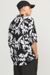 Jack & Jones Jeff AOP Resort Shirt SS Black