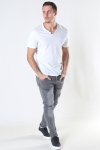 Jack & Jones JJESPLIT NECK TEE SS NOOS Cloud Dancer Slim