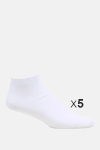 Jack & Jones Dongo Chaussettes 5 Pack White