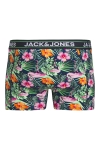 Jack & Jones Flamingo Trunks 3 Pack Navy Blazer