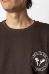 Fat Moose Toby T-shirt Dark Brown