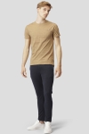 Clean Cut Copenhagen Kolding Organic Tee S/S Dark Camel