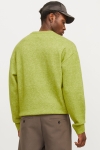 Jack & Jones Ollie Knit Crew Neck Lima Bean Green