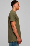 URBAN CLASSICS Shaped Long Tee Olive