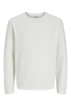 Jack & Jones George Knit Crew Neck Cloud Dancer