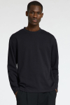 Selected Loose Oscar LS Tee Black