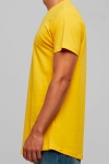 URBAN CLASSICS Shaped Long Tee Chrome Yellow