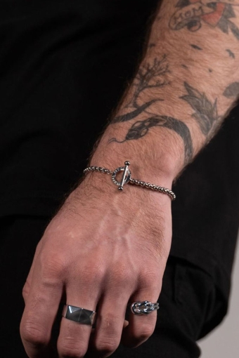 Ragnar Bracelet Sølvtonet