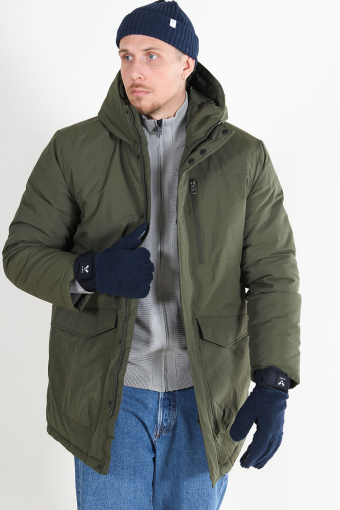 Global Parka Jacket Olive Night