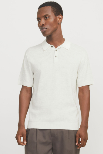 Cooper Knit Polo Cloud Dancer