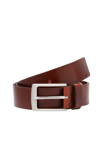 JACSTOCKHOLM LEATHER BELT NOOS Brown Stone