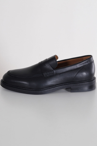 Blake Leather Penny Loafer Black