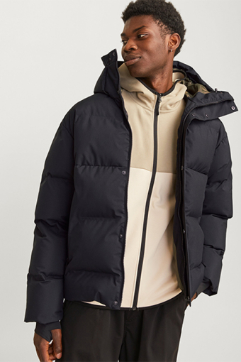 Alpha Puffer Jacket Black