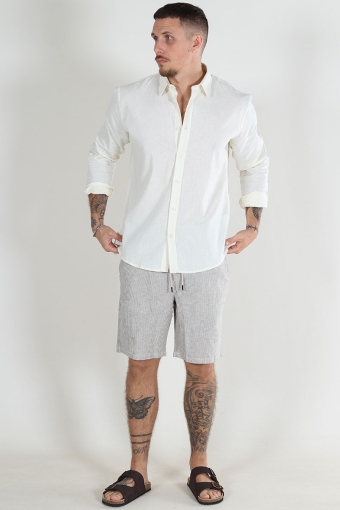 Linus Cotton Linen Shorts Fallen Rock