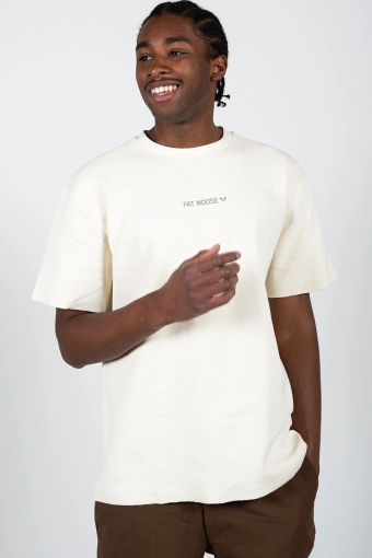 Christopher Structured Tee Ecru